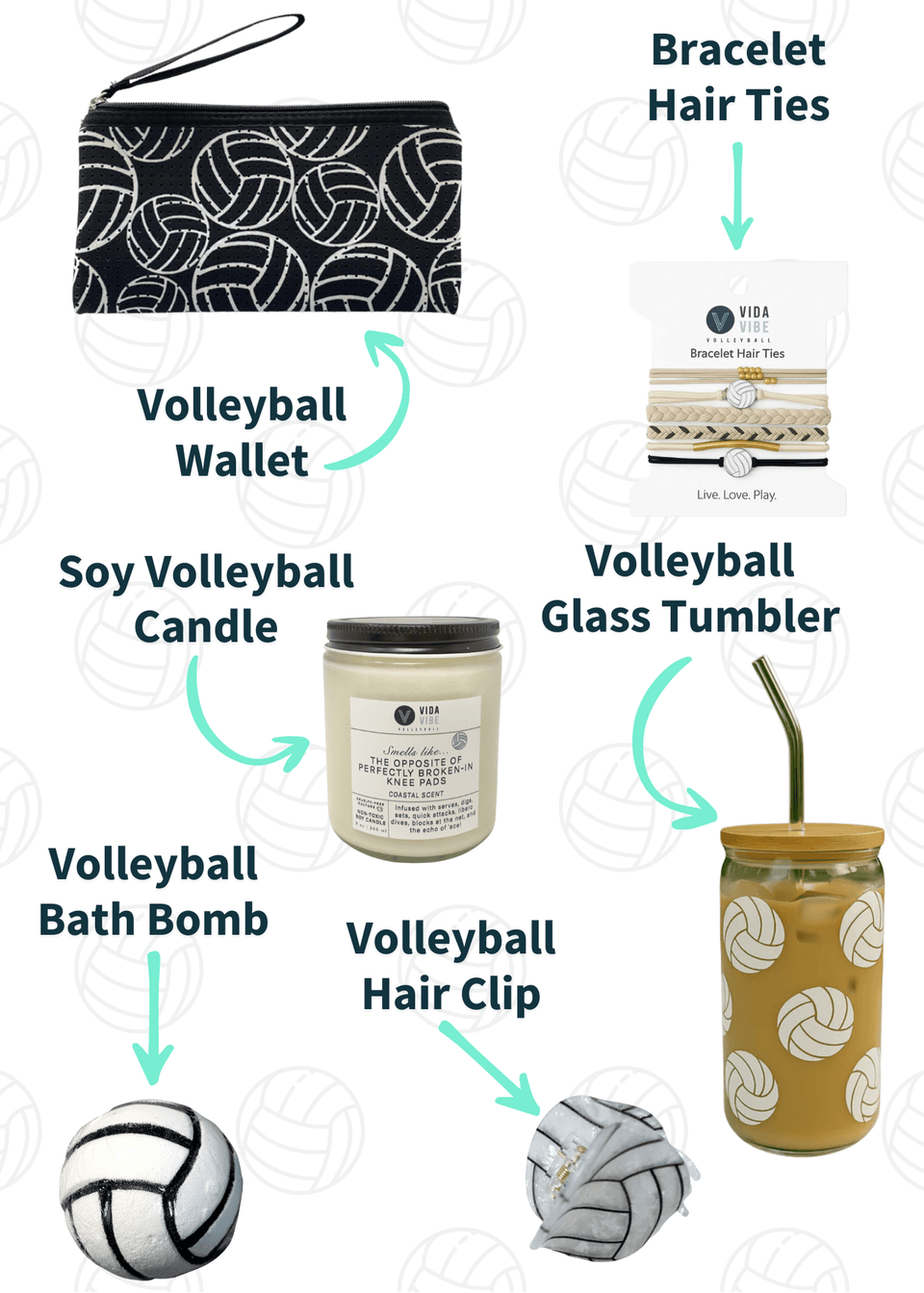 Self Care Volleyball Gift Bundle